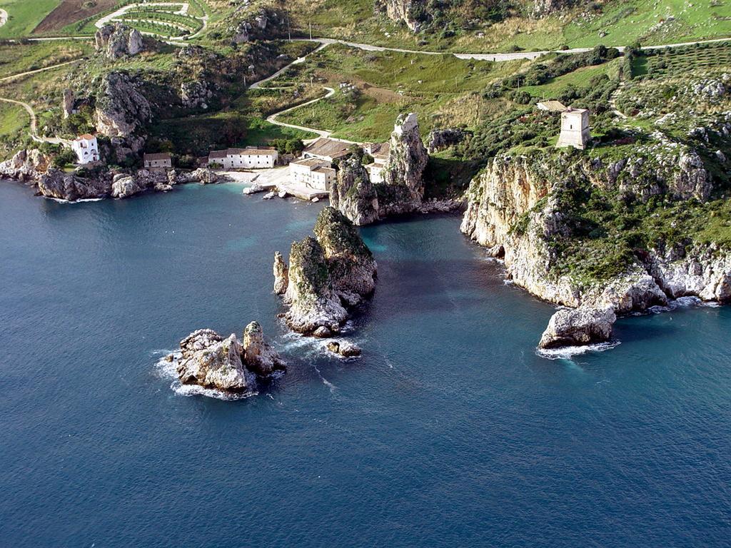 Апартаменты Le Perle Del Golfo Кастелламмаре-дель-Голфо Экстерьер фото